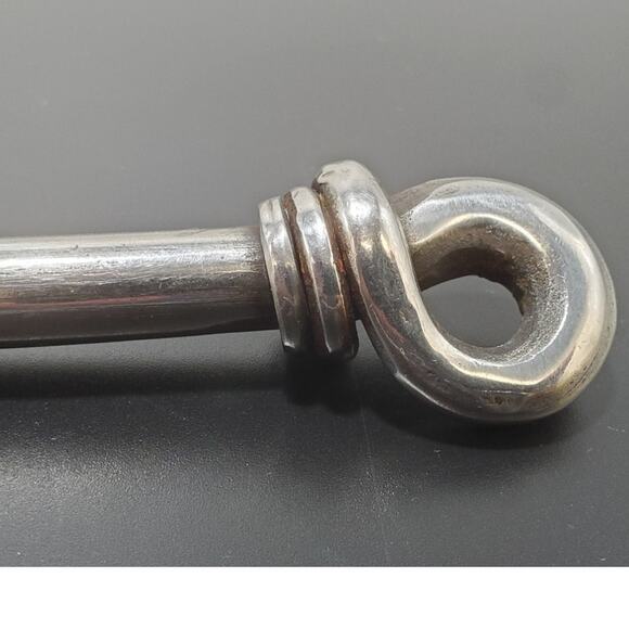 Vintage Blacksmith Hand-Forged Stainless Steel Ladle 11" PRE-OWNED - Picture 2 of 7